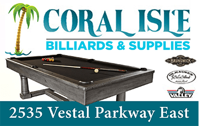 Coral Isle correct pool table